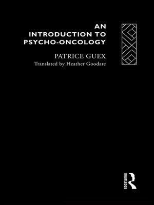 cover image of An Introduction to Psycho-Oncology